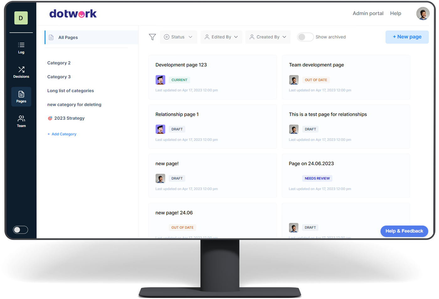 DecisionBoard platform — reporting module built by Zerocode