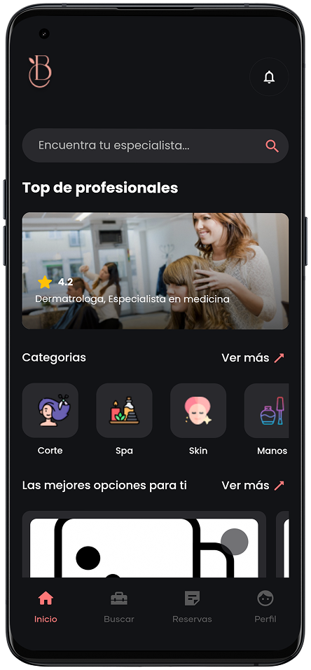BeautyConnect marketplace de servicios de belleza — Zerocode